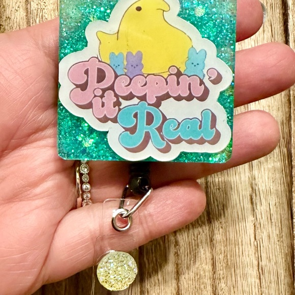Peepin' it Real Easter Badge Reel - Picture 2 of 4